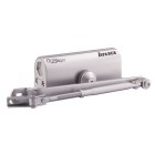 Доводчик дверной ISPARUS 420 (серебро) для дверей морозостойкий