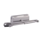 Доводчик дверной ISPARUS 440 (серебро) для дверей морозостойкий